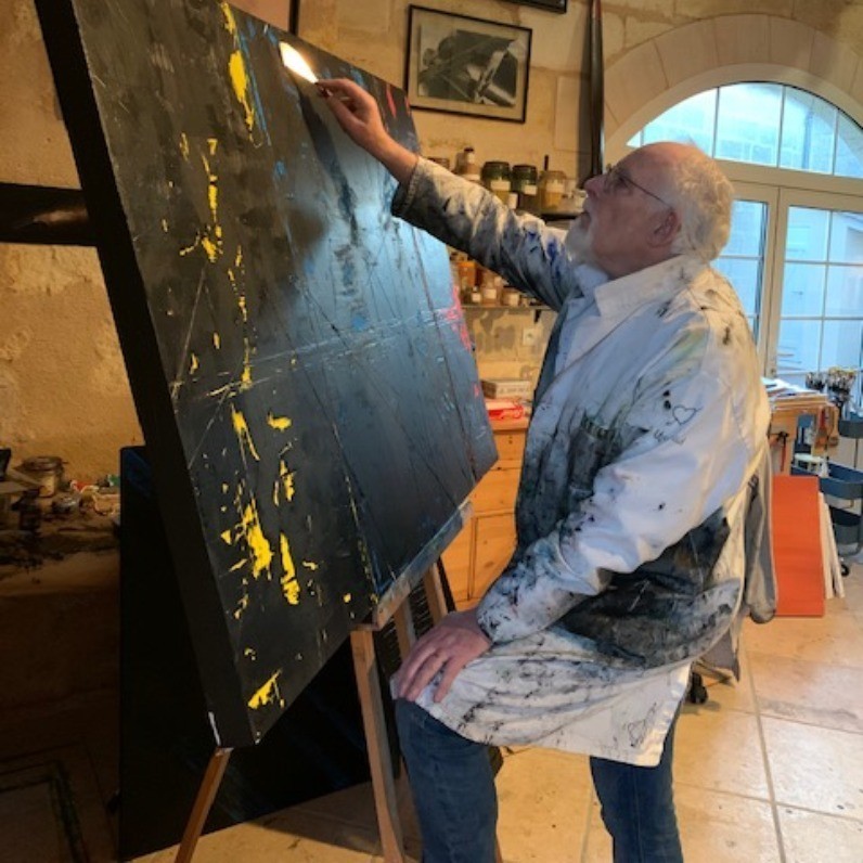 Serge Ténèze, peintre de Plouarzel, va exposer à New York - Artistes Grand Ouest