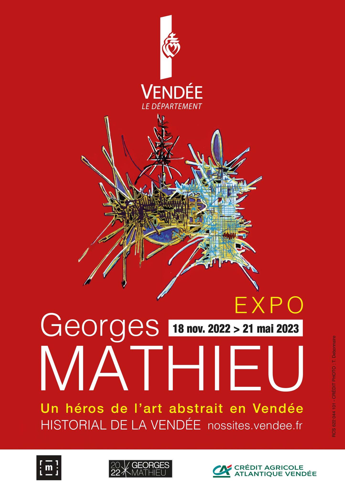 Georges Mathieu, Un héros de l'art abstrait en Vendée - Artistes Grand ...